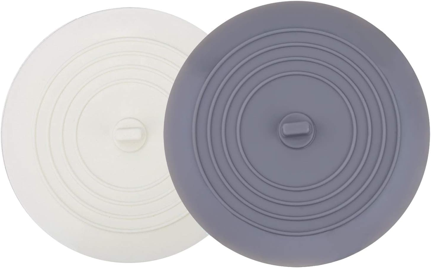 V-TOP Tub Stopper 2 Pack, 6 inches Large Silicone Drain Plug